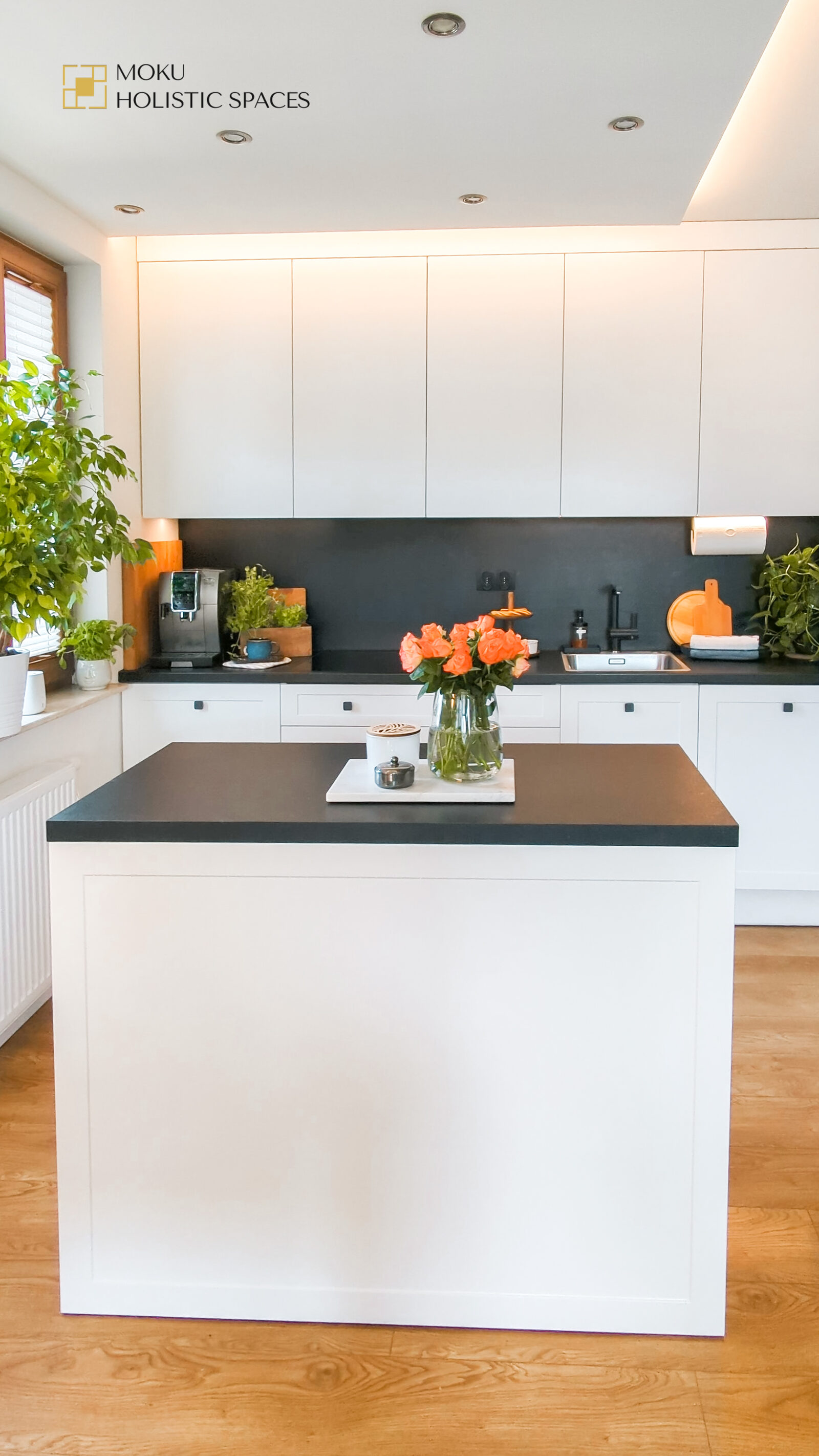 Aranżacja kuchni premium — holistic design MOKU, Wrocław